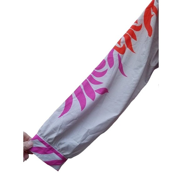 Misslook Size Large 60's Peasant Style Blouse Retro Oversized Festival Artsy - Picture 2 of 8